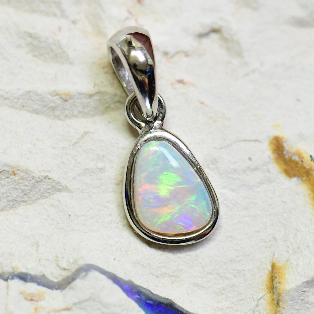 Love Note No. 1 Australian Opal Necklace | Opal Pendant | NIXIN
